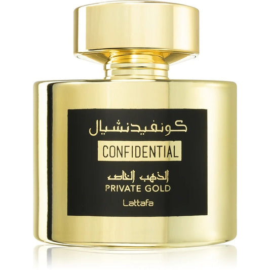 Confidential Private Gold, Lattafa, 100ml