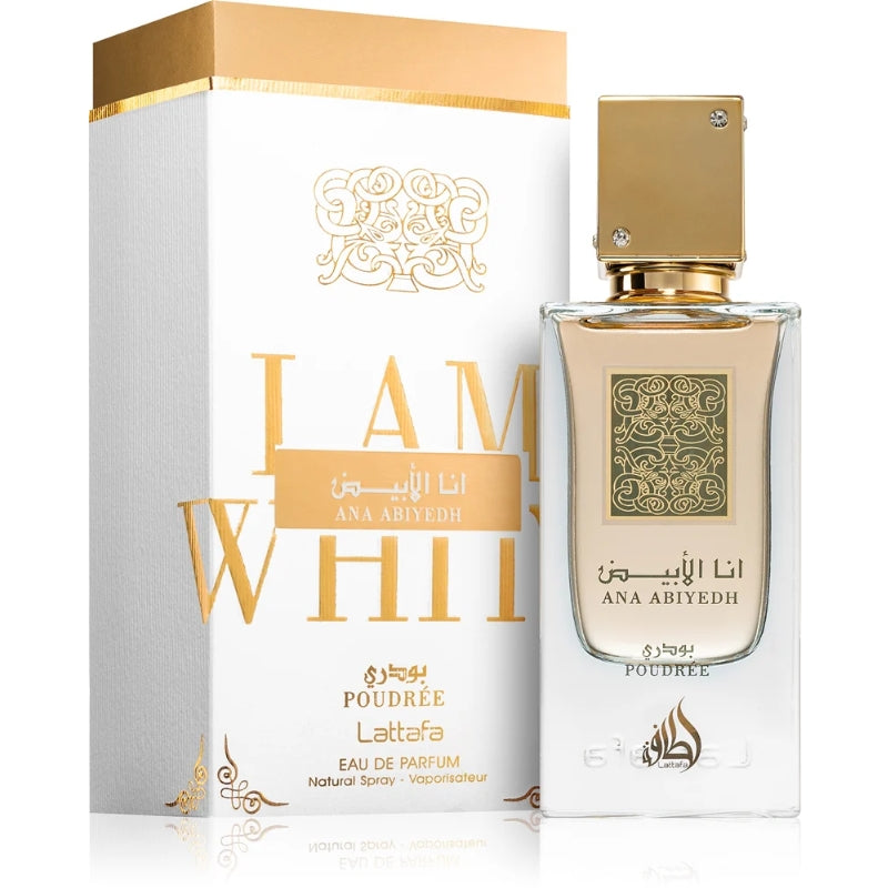 Ana Abiyedh Poudrée, 60ml, Lattafa
