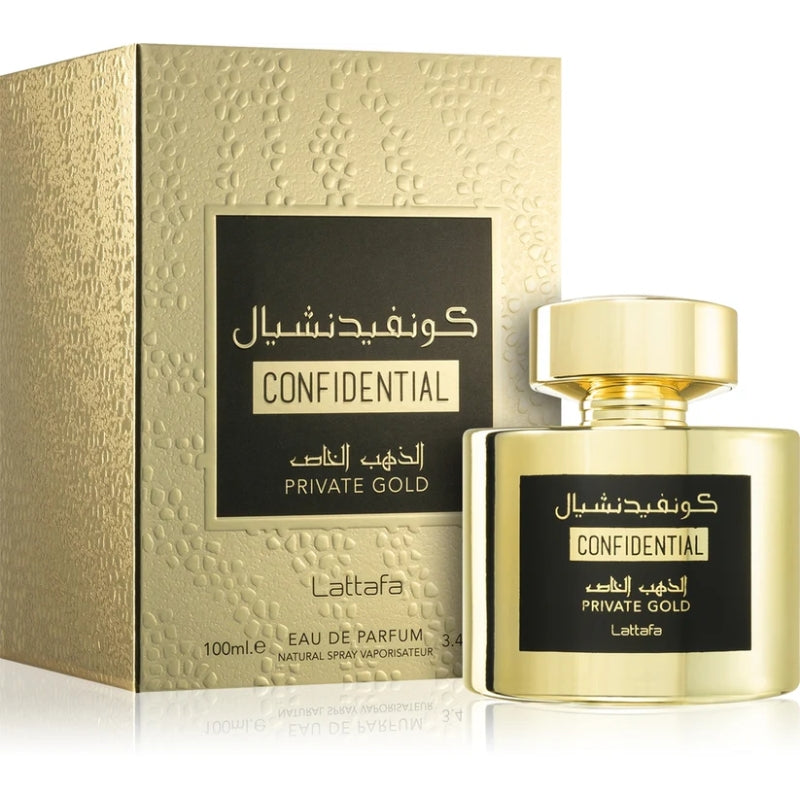 Confidential Private Gold, Lattafa, 100ml