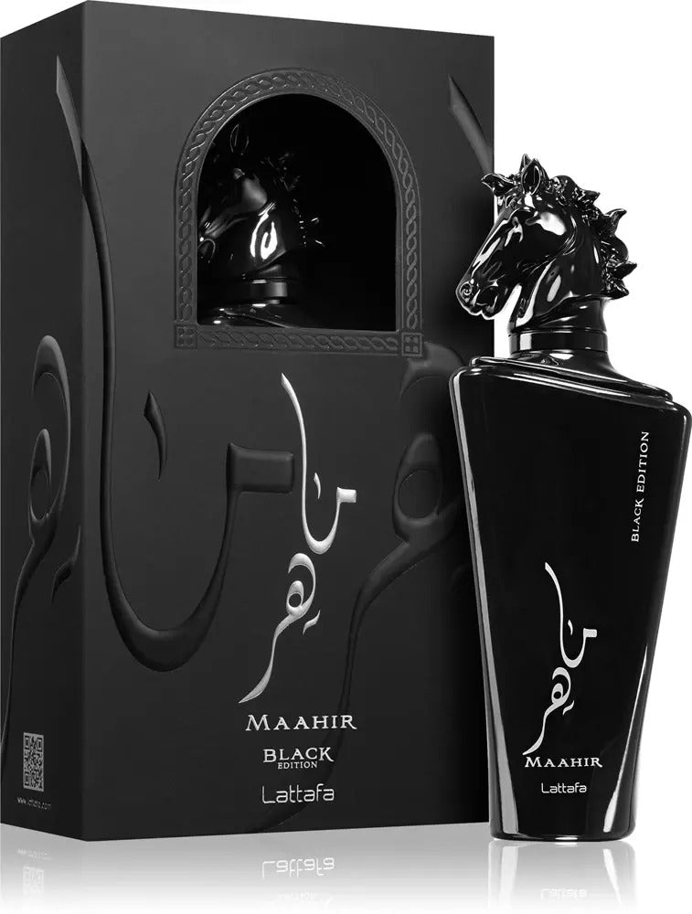 Maahir Black Edition, Lattafa 100ml