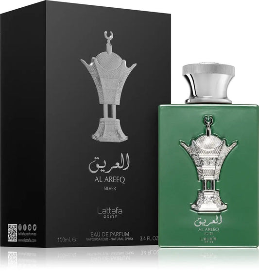 Al Areeq Silver, Lattafa 100ml